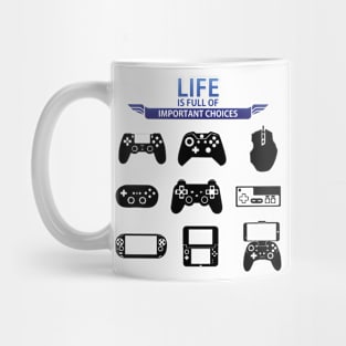 Important Choices Gamer Mug